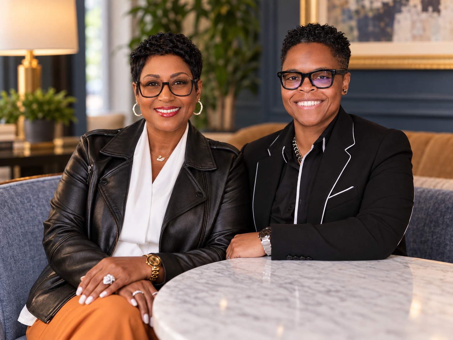 Vanessa Hopkins and Tia Hopkins, CLJ SkillSync facilitators